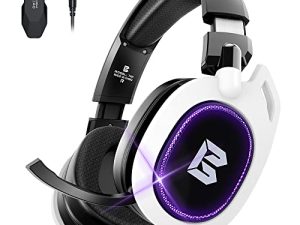 BENGOO TA81 Wireless Gaming Headset with Microphone for PS5 PS4 PC
