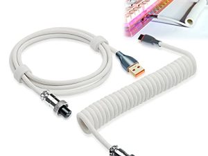 UCINNOVATE Coiled Keyboard Cable