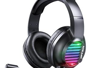 Gaming Headset with Microphone for PS4 PS5 Xbox One PC