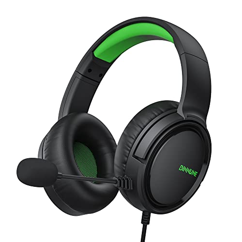 BINNUNE Gaming Headset with Mic for Xbox Series X|S Xbox One PS4 PS5 PC Nintendo Switch BINNUNE Gaming Headset with Mic for Xbox Series X|S Xbox One PS4 PS5 PC Nintendo Switch