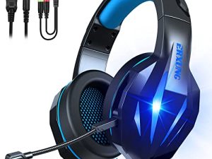 ERXUNG Gaming Headset Stereo Surround Sound for PS5 PC