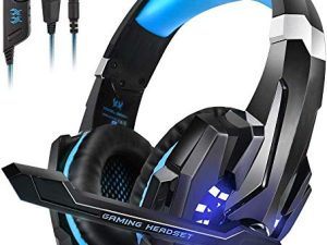 KOTION EACH pro gaming headsets G9000 Gold plated 3.5mm 4-pin plug