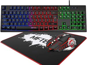 Rainbow Gaming Keyboard and Mouse Combo