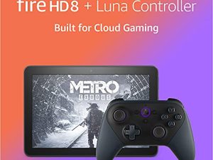 Fire HD 8 tablet Gaming Bundle including Fire HD 8 tablet (Black