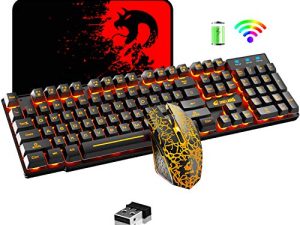 Wireless Gaming Keyboard and Mouse