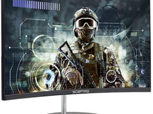 Sceptre Curved 24" 75Hz Professional LED Monitor 1080p 98% sRGB HDMI VGA Build-in Speakers