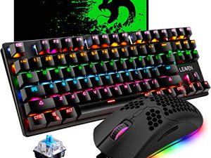 Mechanical Gaming Keyboard and Mouse Combo