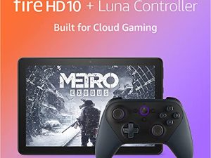 Amazon Fire HD 10 tablet Gaming Bundle including Fire HD 10 tablet