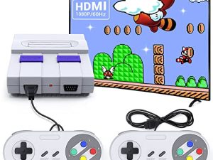 Super Retro Game Console Classic Mini HDMI System with Built in 821 Old School Video Games