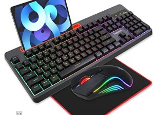 Wireless Gaming Keyboard and Mouse Combo