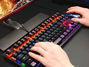 Anivia MK1S RGB LED Backlit Mechanical Gaming Keyboard