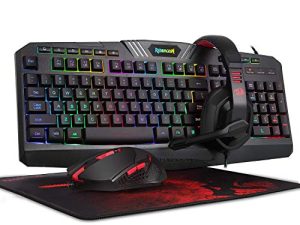Redragon S101 Wired RGB Backlit Gaming Keyboard and Mouse