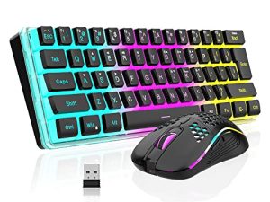 RedThunder 60% Wireless Gaming Keyboard and Mouse Combo